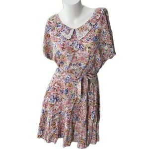 Vintage floral adjustable dress